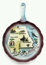 Alabama State Souvenir Decor Attractions Hanging Trivet Ceramic Travel 4... - $9.69