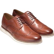 Mens COLE HAAN Shoes OriginalGrand Wingtip Oxford Lace up Comfort C26471 Tan image 6