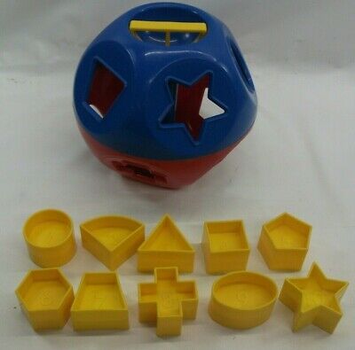 Primary image for Shape-O 1972 Tupperware Complete Baby Kids Vintage Shape Sorter Toy w/ Box