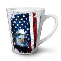 Eagle Cowboy Hat Flag USA NEW White Tea Coffee Latte Mug 12 17 oz | Wellcoda - £13.45 GBP+