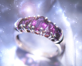 HAUNTED RING YOU WILL BE WELL LONGEVITY WELLNESS HIGHEST LIGHT COLLECT MAGICK image 2