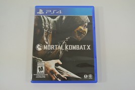 PlayStation 4 Mortal Kombat X Video Game Rated Mature 2015 1-2 Player Fighting - £11.55 GBP