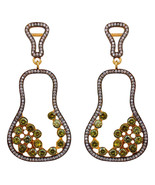 Designer Fashion Valentine Gifts Cubic Zirconia Chandelier Earring Girls... - $29.99