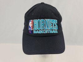 Vintage 90s Charlotte Hornets Champion Snapback Dad Hat Cap NBA Basketba... - £50.20 GBP