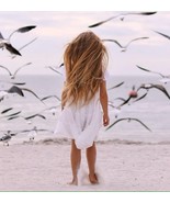 Girls White Bohemian Dress. Flower Girl Dress. Easter Dress. Beach Photo... - €22,79 EUR+