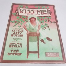 Kiss Me My Honey, Kiss Me by Irving Berlin and Ted Snyder Sheet Music Little Amy - $6.98