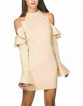 Free People Womens Dress Sweet Talk Mini Slim Almond Beige Size Xs OB651461 - £44.59 GBP