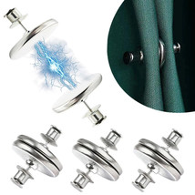 6 Pair Magnetic Curtain Clip Backs Buckle Clips for Curtain Tie Fixed Bu... - $8.90