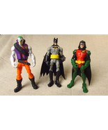 Batman, Robin &amp; The Joker Plastic DC Comics Play Figures - $41.28 CAD