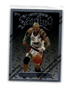 1996-97 Topps Finest Silver Sterling Clyde Drexler #121 NBA Houston Rockets Card - £1.55 GBP