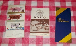 4VTG Mid Century Modern Recipe Books Banana Alcoa Meat Cocktails Chinese Cookery - £33.56 GBP