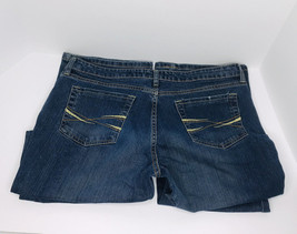 Aeropostale Chelsea Bootcut Dark Denim Jeans Size 13/14 Regular 31” Inseam - £15.76 GBP