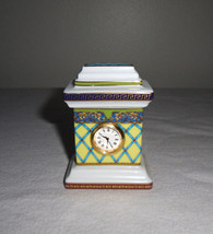 Rosenthal Versace Dream Clock Miniature Shelf Desk Mantel Time Piece Germany - $148.50
