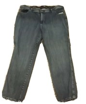 Lee Womens Jeans Plus Size 22W Straight Comfort Waistband Denim  - £9.67 GBP