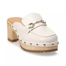 Madden Girl Suzanne-B Womens Chain Detail Slip-on Block Heel Clog 8.5 Ne... - £35.52 GBP