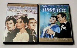 War &amp; Peace DVD &amp; Funny Face - Audrey Hepburn Movies - £5.27 GBP