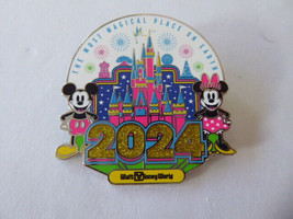 Disney Trading Pins 161632 WDW - Minnie &amp; Mickey - Castle - 2024 - £10.92 GBP