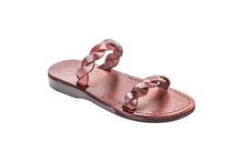 Damen Sandalen Handarbeit Natur Echtleder aus Jerusalem 5-9 Gr. - $51.37