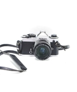 Nikon FE 35mm SLR Film Camera Body Nikkor 50mm f/1.8 AI-S Lens Neck Stra... - $250.00