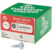 Hillman 8 in. x 3/4 in. L Phillips Truss Head Zinc-Plated Steel Self- Dr... - $29.13 CAD