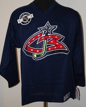 CCM 17000 Center Ice Columbus Blue Jackets NHL Hockey Jersey  - £47.03 GBP