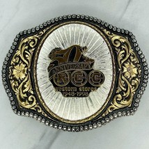 Award Design Medals Vintage 1998 Silver Plate RCC Western Stores Belt Bu... - $39.59