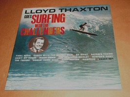 Lloyd Thaxton Goes Surfing With The Challengers Record Album Vinyl LP Vault MONO - $99.99