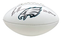 Brandon Graham Signed Philadelphia Eagles Logo Football SB LII Champs BA... - £108.28 GBP