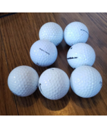 Mixed Lot of 7 Good Used White Golf Balls Callaway Nike Etc - $225.99 MXN