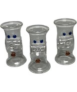 2019 German Studio Artist Karl Ittig Figural Shot Glass Face Wertheim Ge... - $74.02 CAD