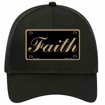 Faith Novelty Black Mesh License Plate Hat - £22.66 GBP