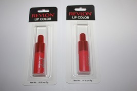Revlon Kiss Cloud Blotted Lip Color  #017 Velvety Coral Lot Of 2 In Box - $9.49