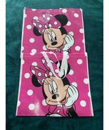 Lot of 2 Disney MINNIE MOUSE Reusable Shopping Bag New Tote - €15,46 EUR