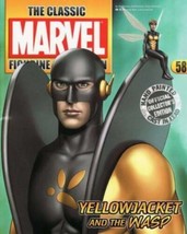 The Classic Marvel Figurine Collection Magazine / Comic #58  Yellowjacket &amp; Wasp - £3.99 GBP