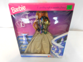 Barbie Fantasy Evening Fashions  #13023  Gold Gown 1994 Vintage Mattel  NIB  - £15.65 GBP