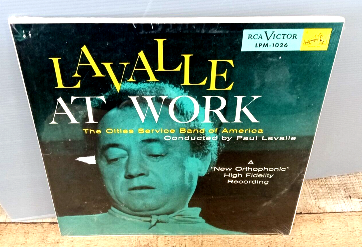 PAUL LAVALLE - CITIES SERVICE BAND LAVALLE AT WORK Vinyl LP (RCA) LPM-1026 - $19.99