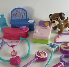 Just Play Toy Dog And Accessories Doctor Vet Doc McStuffins Lot - $19.02