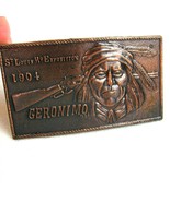 Vintage St. Louis Missouri Exposition 1904 World&#39;s Fair Geronimo Belt Bu... - $19.99