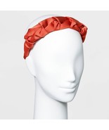 Solid Satin Pinched Headband - A New Day Orange - £7.86 GBP