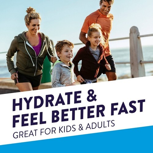 Pedialyte Fast Hydration *03/2025* Electrolyte Powder Packets, Grape, 8 ct Item image 2