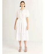 Free Assembly White Eyelet Shirt Dress Short Sleeve Tie Waist Tie Bow XL... - €25,95 EUR Free Assembly White Eyelet Shirt Dress Short Sleeve Tie Waist Tie Bow XL... - €25,95 EUR
