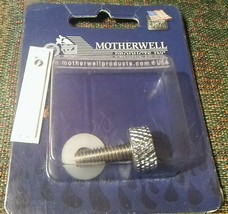 Motherwell PC 4011 Thumbscrew (1/4 NC, Grooved) 0820-0011 - £4.17 GBP