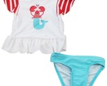 Cat &amp; Jack™ ~ Infant Size 9 Months ~ Mermaid Lobster Heart ~ Two Piece S... - $14.96