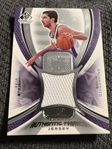 2005-06 SP Game Used Basketball Authentic Fabric JERSEY #AF-PS Peja Stojakovic - £3.16 GBP