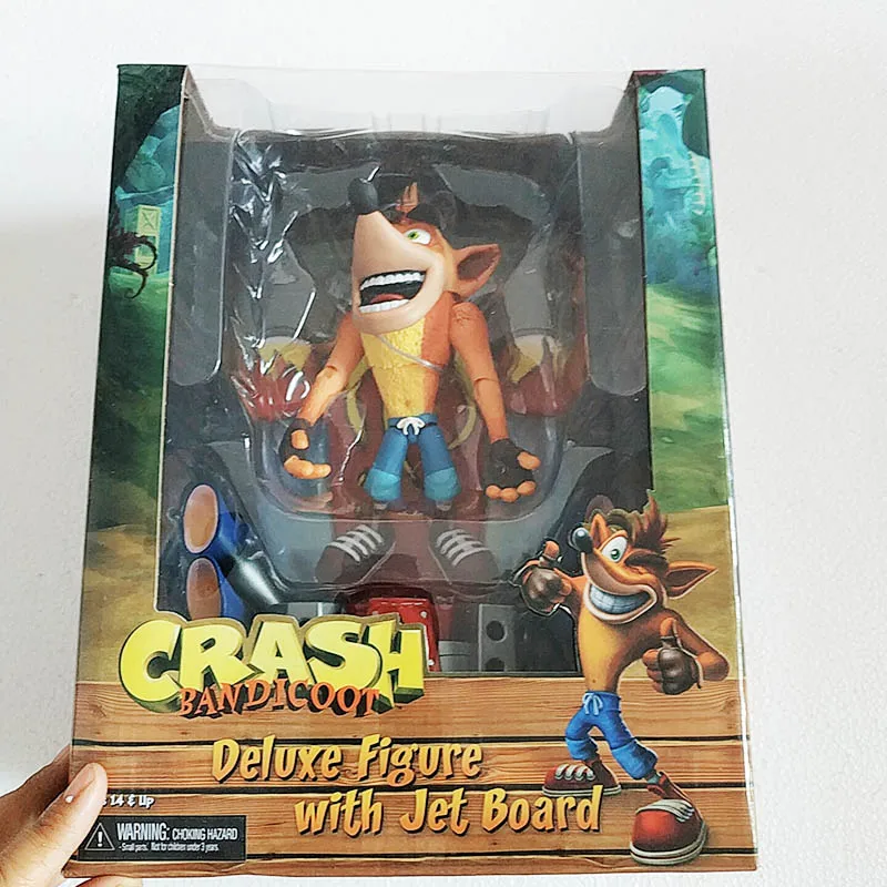 NECA Figure Game Crash Bandicoot Sane Trilogy Action Figure Model Toys - £38.55 GBP+