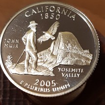 2005 S State 90% SILVER Deep Cameo PROOF State Quarter U.S. Mint Free Shipping - £6.49 GBP