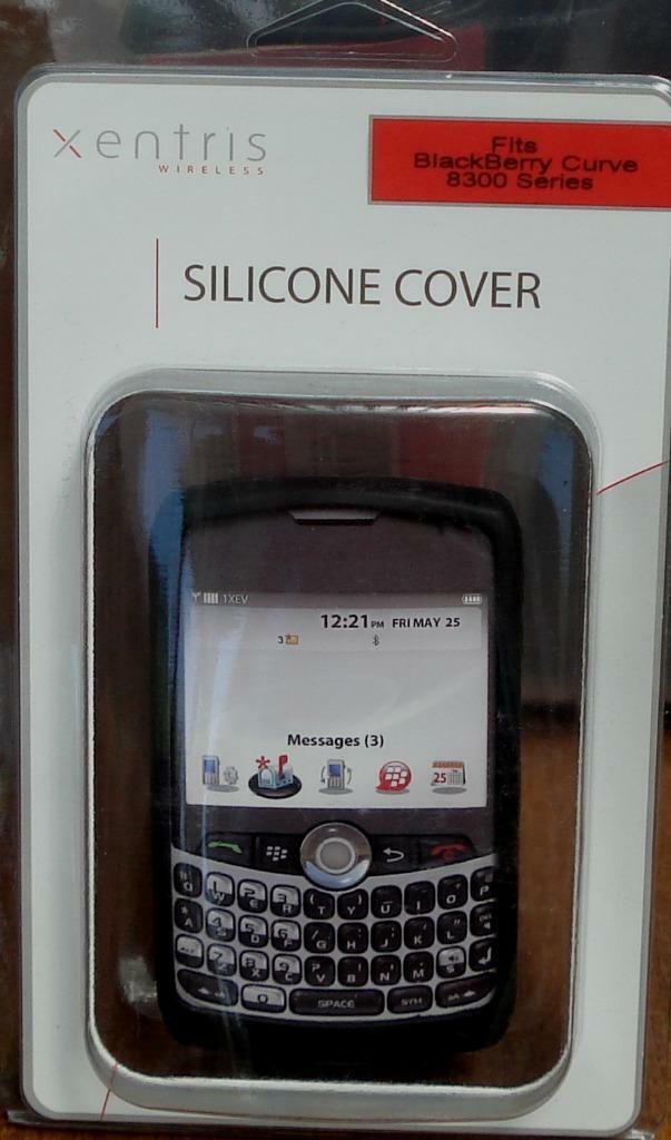 Xentris Silicone Cover - Blackgerry Curve 8300 Series - BRAND NEW IN PACKAGE - $9.89