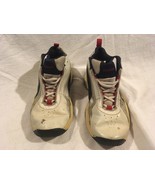 Childrens Reebok White Blue Red Lace Up 3 Athletic Basketball Shoes Snea... - $11.15 CAD
