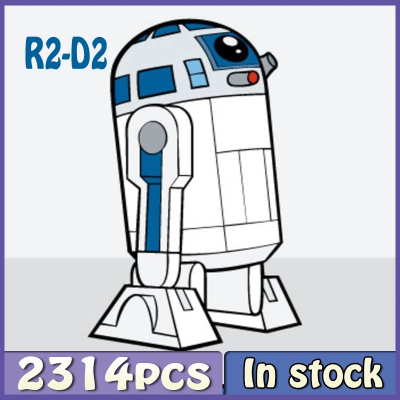 Lepin MOC Star W Series R2-d2 Robot 05043 DIY Educational Building Blocks Bric - $129.69