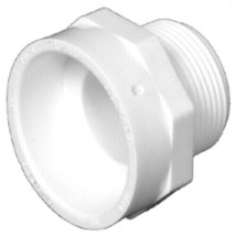 Charlotte Pipe 4&#39;&#39; in. Hub X 4&#39;&#39; in. D MPT PVC Pipe Adapter, 1-UNIT - £9.56 GBP